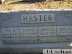 John Hester, Jr
