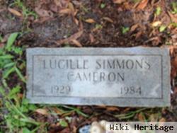 Mildred Lucille Simmons Cameron