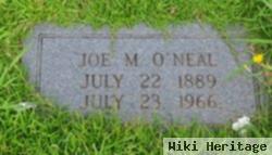 Joe M O'neal