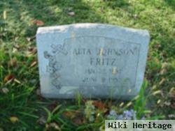 Alta Johnson Fritz