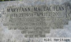 Mary Ann Maclachlan