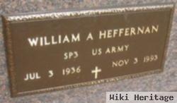 William A Heffernan