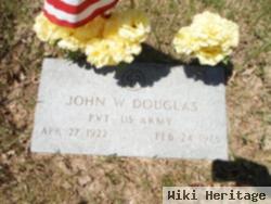 John W Douglas