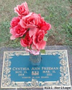 Cynthia Ann Freeman