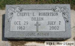 Cheryl Lynette Robertson Dillon