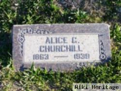 Alice G Churchill