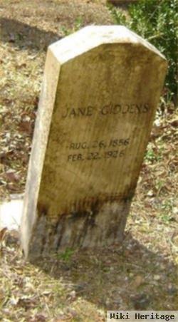 Jane Hammett Giddens