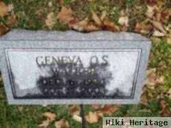 Geneva "ginny" O'brien Walker