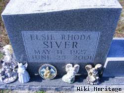 Elsie Rhoda Siver