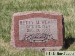 Betty Marie Pride Weant