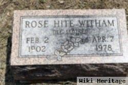 Rose Hite Sentker Witham