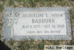 Jacqueline E Badhorn