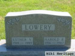 Harold Robert Lowery