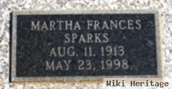 Martha Frances Sparks