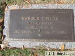 Harold Edward Pitts