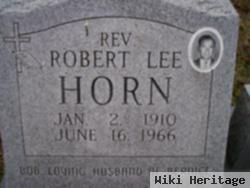 Rev Robert Lee Horn