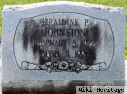 Geraldine Poole Johnston