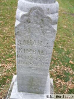 Sarah Ann Caldwell Kimball