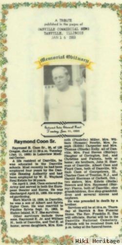 Raymond Edward Coon