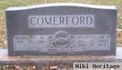 Merritt M Comerford