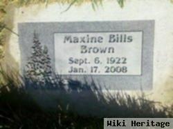 Maxine Bills Brown