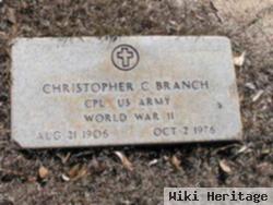 Christopher C. Branch