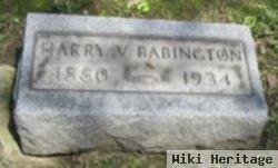 Harry V. Babington