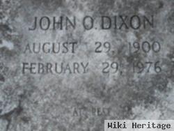 John O Dixon