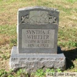Syntha F. Wheeler