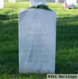 Uless E Sellars