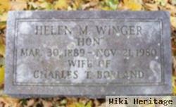 Helen M "hon" Winger