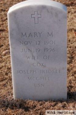 Mary M Mcghee