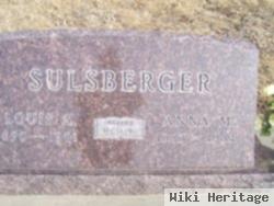 Anna Mathilde Egger Sulsberger