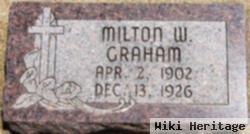 Milton W Graham