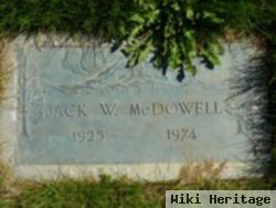 Jack W Mcdowell