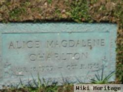 Alice Magdalene Charlton