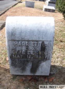 Harriett Cox