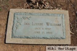 Ina Louise Williams