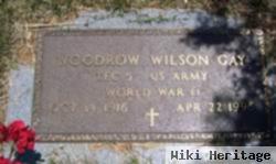 Woodrow Wilson "woody" Gay