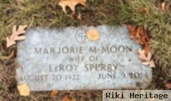 Marjorie M Moon Sperry