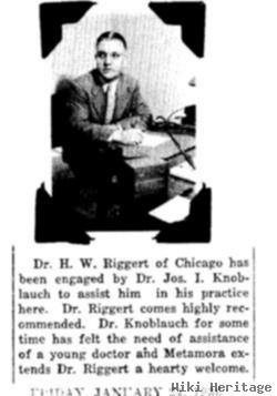 Dr Hans W Riggert