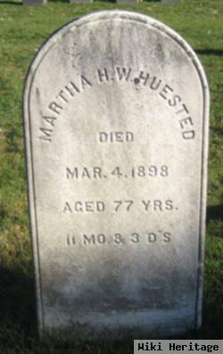 Martha H.w. Huested