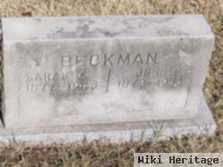 Sarah C Beckman