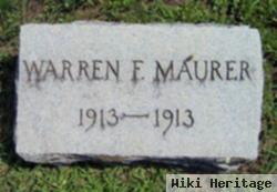 Warren F. Maurer