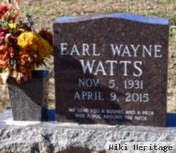 Earl Wayne Watts