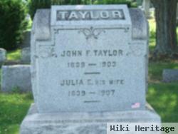 Julia E Taylor