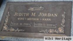 Judith M Jordan