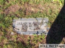 Zillah Missouri Dickson Alford