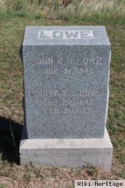 Louisa E. D. Lowe