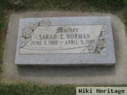 Sarah E. Norman